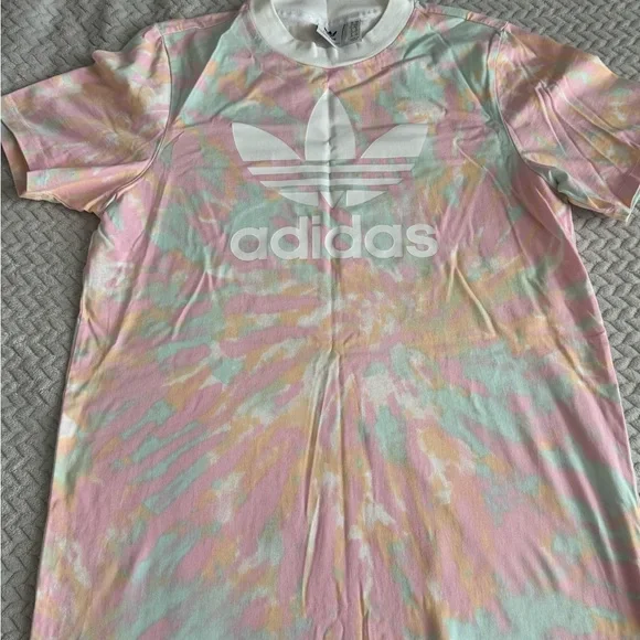 Adidas Pastel Tie-Dye Tee - Picture 2 of 3